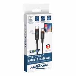 Ansmann 1700-0171 câble USB 2 m USB 2.0 USB C Anthracite - Vue supplémentaire 10