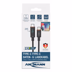 Ansmann 1700-0171 câble USB 2 m USB 2.0 USB C Anthracite - Vue supplémentaire 11