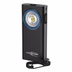 Ansmann ML400R, Lampe porte-clés, Noir, Acrylonitrile-Butadiène-Styrène (ABS), Aluminium, Boutons, IPX4, III