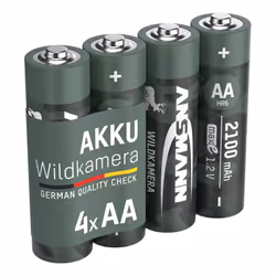 Ansmann 1322-0026, Batterie rechargeable, AA, Hybrides nickel-métal (NiMH), 1,2 V, 4 pièce(s), 2100 mAh