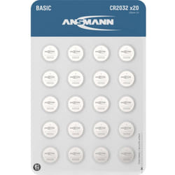 Pile bouton cr 2032 3 v 20 pc(s) 240 mAh lithium - Ansmann