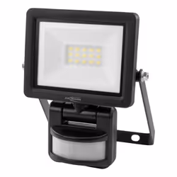 Ansmann WFL10W-S, 10 W, LED, IP65, Noir, Wall mount work light