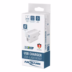 Ansmann 1001-0186 chargeur d'appareils mobiles Tablette, Smartphone Blanc Secteur Charge rapide Intérieure - Vue supplémentaire 5