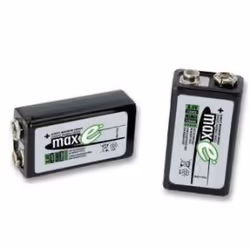 Ansmann 250mAh 9V E-Block maxE plus, Batterie rechargeable, Hybrides nickel-métal (NiMH), 8,4 V, 1 pièce(s), 250 mAh, Multico ...