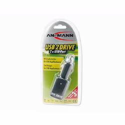 Ansmann USB2Drive adaptateur de puissance & onduleur Noir