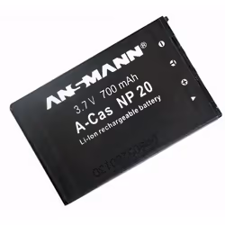 Ansmann A-CAS NP 20, 600 mAh, 3,7 V, Lithium-Ion (Li-Ion)