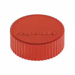 Magnetoplan Discofix Magnum, Aimant de tableau blanc, Rouge, 2 kg, 34 mm, 13 mm, 34 mm