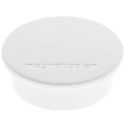 Magnetoplan - Aimant Discofix Color (ø x h) 40 mm x 13 mm rond blanc 10 pc(s) 1662000