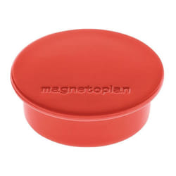 Magnetoplan - Aimant Premium d. 40 mm rouge