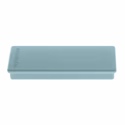 Magnetoplan - Aimant à angle droit l.55xP22xép.8 mm bleu