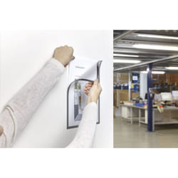Magnetoplan 1130301 cadre magnétique A4 Gris