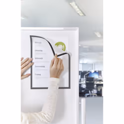 Magnetoplan 1130301 cadre magnétique A4 Gris