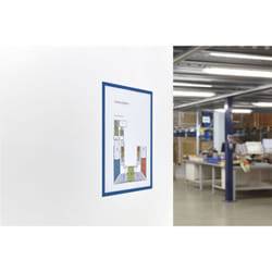 Magnetoplan 1130303 cadre magnétique A4 Bleu
