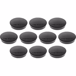 enquête Rond Dimensions : 30 x 8 mm (Ø x H) Diamètre : 30 mm Charge maximale : 0,7 kg Matériau : ferrite 10 pièces/pack. desc ...