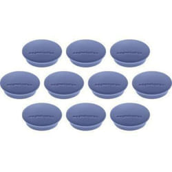 Magnet Discofix Junior 1662114 34mm dunkelblau 10St. - Magnetoplan