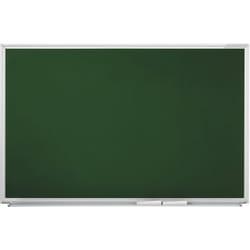 Ardoise, tôle d'acier laquée coloris vert, l x h - Magnetoplan