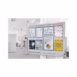Magnetoplan 1240889 Tableau blanc 1500 x 1000 mm Magnétique