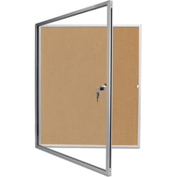 Magnetoplan - Vitrine d'affichage sp, liège, capacité 4 x