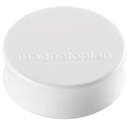 Magnet Ergo Large 1665000 34mm weiß 10 St./Pack. - Magnetoplan