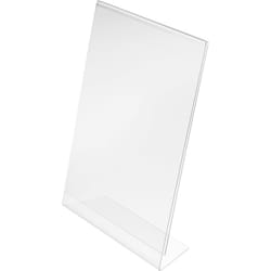Présentoir de table, incliné, polystyrène, - Magnetoplan