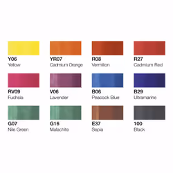 Copic Classic Bright Colours marqueur 12 pièce(s) Pointe fine/biseautée Multicolore