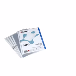 Rexel Pochette A4 ouverture haut transparente (50)