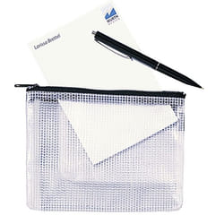 Rexel Pochette A6 en maille coloris noir