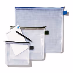 Rexel Pochette A5 en maille coloris noir