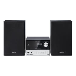 Grundig CMS 1050 BT DAB+ ensemble audio pour la maison Système micro audio domestique 30 W Noir, Argent