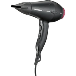 Grundig HD 5585 sèche-cheveux 2000 W Noir, Rouge