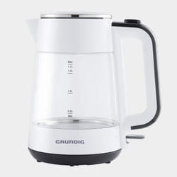 Grundig WK 5860 bouilloire 1,7 L 2400 W Noir, Blanc