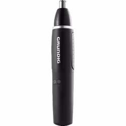 Grundig MT 3810, Noir, Argent, Oreille, Nez, Acier inoxydable, Batterie, AA, 1,5 V