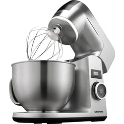Grundig KMP 8650 S robot de cuisine 1000 W 4,6 L Noir, Argent