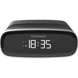 Grundig SCN130 Radio portable Horloge Numérique Noir