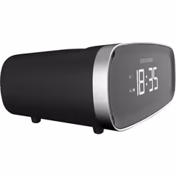 Grundig SCN130 Radio portable Horloge Numérique Noir