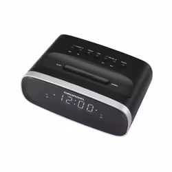 Grundig SCN130 Radio portable Horloge Numérique Noir