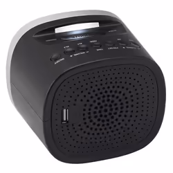 Grundig SCC240 Radio portable Horloge Numérique Noir
