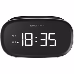 Grundig SCN340 Radio portable Horloge Numérique Noir