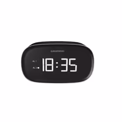 Grundig Sonoclock 3500 BT DAB+, Horloge, Numérique, AM, DAB+, FM, 2 W, LED, Blanc