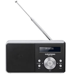 Grundig MUSIC 50 DABB Radio portable Noir, Argent