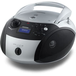 Grundig RCD 1500 BTS Lecteur de CD Lecteur CD portable Noir, Gris