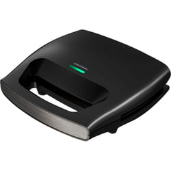 Grundig SWM 2940 gaufrier et appareil à croque-monsieur 750 W Noir, Acier inoxydable