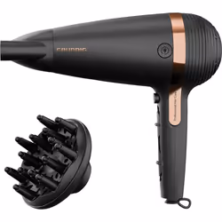 Grundig HD 7081 2100 W Noir, Rose doré