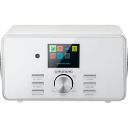 Grundig DTR 5000 X Portable Analogique et numérique Blanc