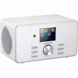 Grundig DTR 5000 X Portable Analogique et numérique Blanc