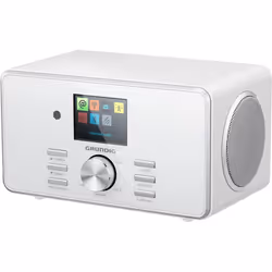 Grundig DTR 5000 X Portable Analogique et numérique Blanc