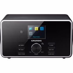 Grundig DTR 4500 BT DAB BLACK, 7 W, FM, LCD, 3,5 mm, 150 mm, 122 mm