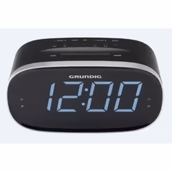 Grundig Sonoclock3100, Réveil numérique, Ovale, Noir, Intérieure, 24h, FM