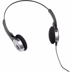 Grundig Digta 565, Avec fil, Musique, 90 g, Écouteurs, Noir, Argent