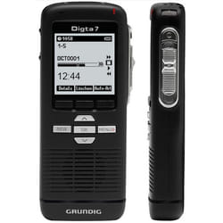 Grundig Digta 7 Mémoire interne + carte mémoire Noir